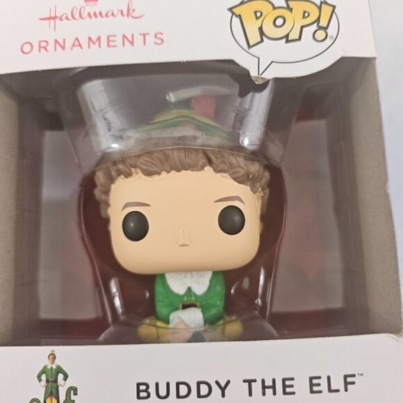 Hallmark Funko POP! BUDDY THE ELF Movie Christmas Tree Holiday Décor Ornament - Picture 14 of 14